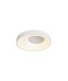 Πλαφονιέρα Οροφής D48x9cm LED 36W 3300lm 3CCT Λευκό Μέταλλο -Ακρυλικό Inlight 42040-White